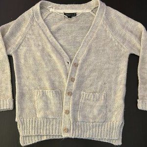 Long-Sleeve Knit Cardigan